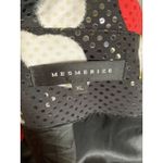 Mesmerize Whimsigoth Shacket XL Blazer Top Black Floral Bloomcore Shimmer Zip Photo 7