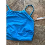 SKIMS  Signature Swim High Neck Top Turquoise Size Medium Photo 6