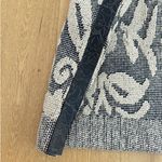 Free People Carryall Tote Bag Miramar Beige Navy Blue Photo 9