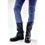 Free People Bella Moto High-Rise Skinny Jeans Light Blue 28 Photo 6