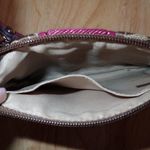 Coach Signature Small Wristlet Silver Khaki Passion Berry Photo 9
