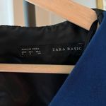 ZARA  Blue & Black Colorblock Cocktail‎ Dress Photo 5