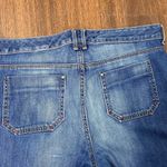 Tommy Hilfiger American Spirit Mid Rise Patch Pocket Cropped Capris Jeans Sz 10 Photo 4
