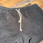 Aerie Black Women's Casual Shorts Y2K Minimalist Cozy size medium grey flowy Photo 3
