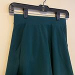 Forever 21  High Waist A Line Skater Flared Mini Skirt Teal Turquoise Size Small Photo 2