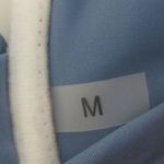 NWT Hilinker Blue Ruched Bikini Criss Cross Back High Cut Swimsuit Set Sz M Size M Photo 6