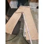 SheIn 2 Piece Halter Top & Pants Set Womens 6 Wide Leg Rib Knit Asymmetrical Hem Photo 7