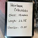 Christmas Sweater Zip Vest Heirloom Collectibles Womens Medium Red Photo 13