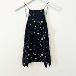 Cami NYC  The Charlie Black Star Silk Tank Top Blouse Size XS Photo 2