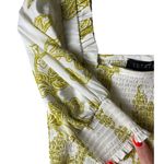 1. State ‎ Paisley Babydoll Smocked Puff Sleeve Dress Size XS Photo 3