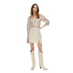 Wilfred  x Aritzia - Patio Linen Mini Skirt Sz 8 Photo 4