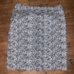 Banana Republic  black & white 14 business casual pencil skirt Photo 0