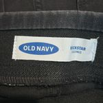 Old Navy  distressed black rockstar jeggings Photo 3