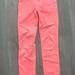 J Brand  Women's Cropped Rail Flamingo Wash Bright Colored Jeans Size 26 Photo 0