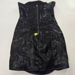 superdown  Lily Ruched Mini Dress in Black Small Photo 11