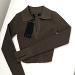 Cuts Clothing NWT •  CoreflexT™ Long Sleeve Ribbed Polo in Size XS Photo 0