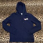 PINK - Victoria's Secret GUC  HOODIE VS FLORAL LOUNGE FULL ZIP HOODIE Women’s Size M Photo 0