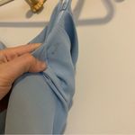 Revelry Slouch Neck Bridesmaid Maxi Dress size 6 Blue Photo 9