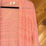 Anthropologie Moth coral long sweater duster Photo 4