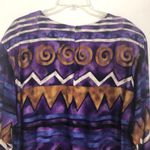Sequel Vintage 80's Women's Long Sleeve Purple Dress Size 10 Photo 6
