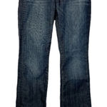 Lucky Brand  Dark‎ Wash Lola Boot Mid Rise Bootcut Jeans Size 4 Photo 0