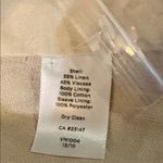 Talbots  Kate Fit Linen Blend Blazer Tan Beige Size 12P Petite Career Jacket NWT Photo 4