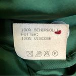 Vintage Edith Moser Cropped Blazer Red & Green Diamond Pattern sz 38 US SZ 10 Size M Photo 11