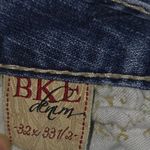 BKE  Jeans Womens 34x20 Blue Culture Boot Cut Off Crop Raw Hem DIY Ankle Cropped Photo 12