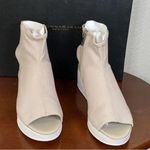 Donna Karan Riviera Platform Sandals In Taupe Size 7.5 Photo 7
