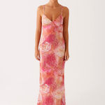 Peppermayo  Kasey Midi Dress - Flamingo Fling Photo 1