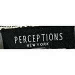 Perceptions New York Women's White Lace Black Red Short Sleeve Dress‎ Size XL Photo 2