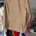 Burberry  London England Classic Vintage Check Button Up Shirt Womens 14 EUC Photo 11