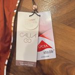 Calia wide band high rise bikini bottom‎ 1X NWT, tummy control bathing suit Brown Photo 1