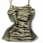 Y2K Tiger Print Mesh Tank Green Size undefined Photo 2