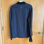 Lululemon Athletica Womens Quarter Zip Pullover Black Heather Gray XL Photo 4