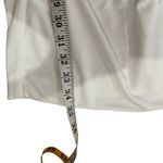 ZARA  white cut out dress with rhinestone bow NWOT Photo 8