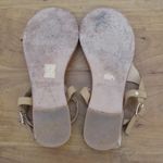 Matiko Full Leather Construction Strappy Sandals Size 10 Tan Photo 3