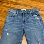 Abercrombie & Fitch Womens Super Skinny Ankle Mid Rise Distressed Jeans 4 Short Photo 1
