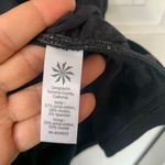 Athleta  Black Dress Ruched Casual Scoop Neck Short Sleeve Size Small‎ minimalist Photo 5