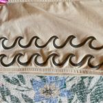 TM x Rio De Janeiro Strapless Wave Embroidered Bikini Size L Photo 3