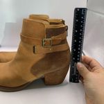 Kork-Ease  Korks Rohit Buckle Strap Ankle Boots SZ 8M Brown Leather Cowgirl Photo 1