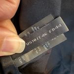 Donna Karan  Collection Black Wool Blend Blazer‎ Tie Detail Size US10 Photo 4