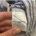 Lands End Blue and White Striped Shirt Dress Classic Business Office Size 8 Photo 5