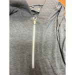 Adidas  Golf 1/4 Zip Pullover Women's Small Gray Holographic Zipper Photo 3
