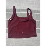 Old Navy  Active PowerSoft Cropped Tank Top Light Support Go Dry Medium M Photo 4