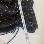 Cotton Candy LA  Peasant Cinched Dress Size‎ S Small Fairy Polka Dot Ruched Mini Photo 10