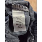 Woman Within  NEW Straight-Leg All-Cotton Pull-On 7-Day Elastic-Waist Jeans 30W Photo 3