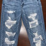American Eagle  Tomgirl Distressed Denim Jeans Size 0 Photo 1