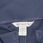 Athleta  Delancey Skyline High Rise Legging Navy Blue Large Zip Ankle Hiking Photo 7