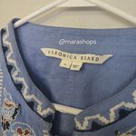 Veronica Beard  Rivoli Embroidered Tassel Tie Cropped Jacket Photo 6